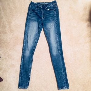 American Eagle super stretch jeans